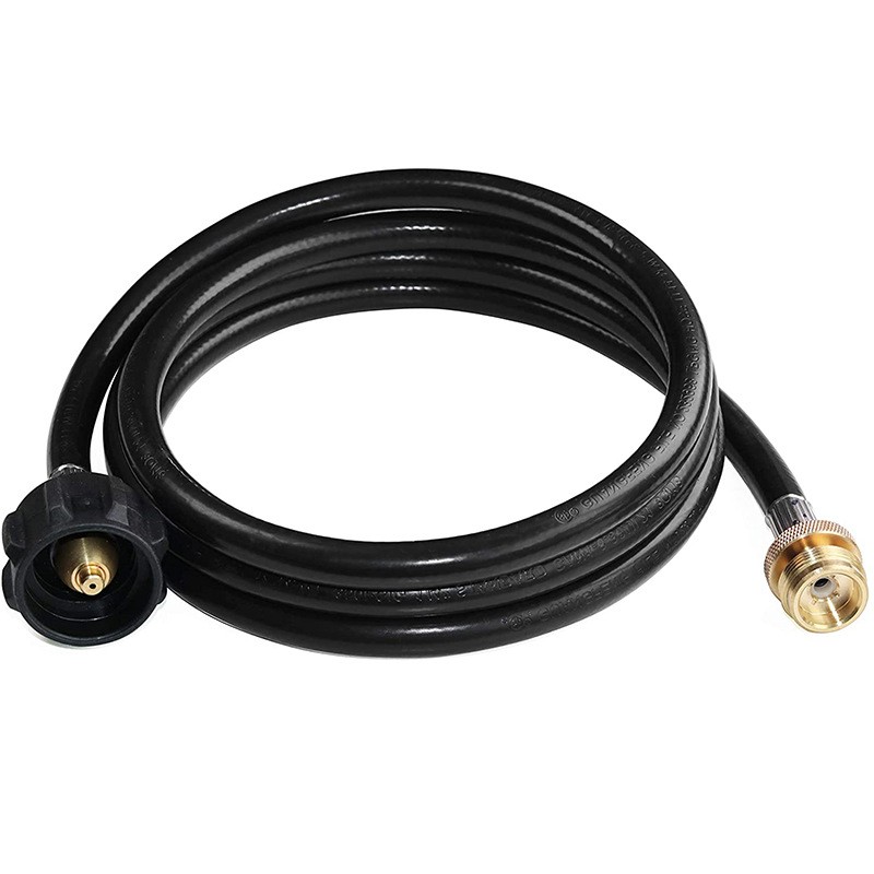 6FT Propane Adapter Hose LP Tank 1lb to 20lb Converter For QCC1 Type1 Gas Grill