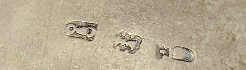 800 silver Tea Pot Germany Hanau Genre Scene 19 century 367 grams