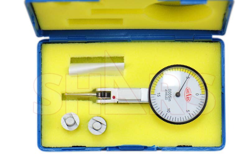 SHARS Precision .030" Dial Test Indicator 0-15-0 0.0005 Graduation NEW !]