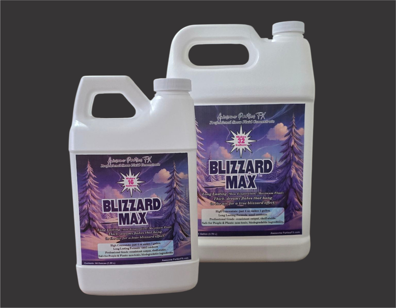 Snow Machine Fluid Concentrate -64oz- Makes 16 Gallons, thats $4.31 gal.
