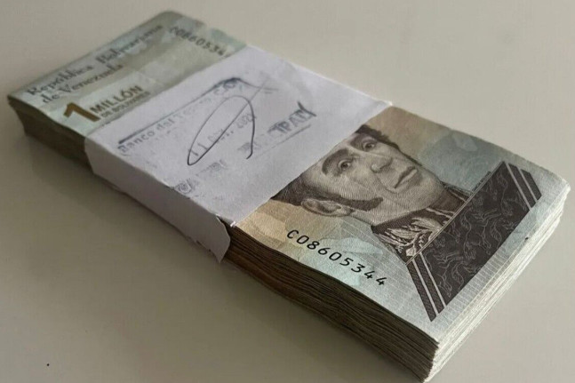 Venezuela 1 Million Bolivar Soberano 2020 USED 1000 pcs free ship COA USA