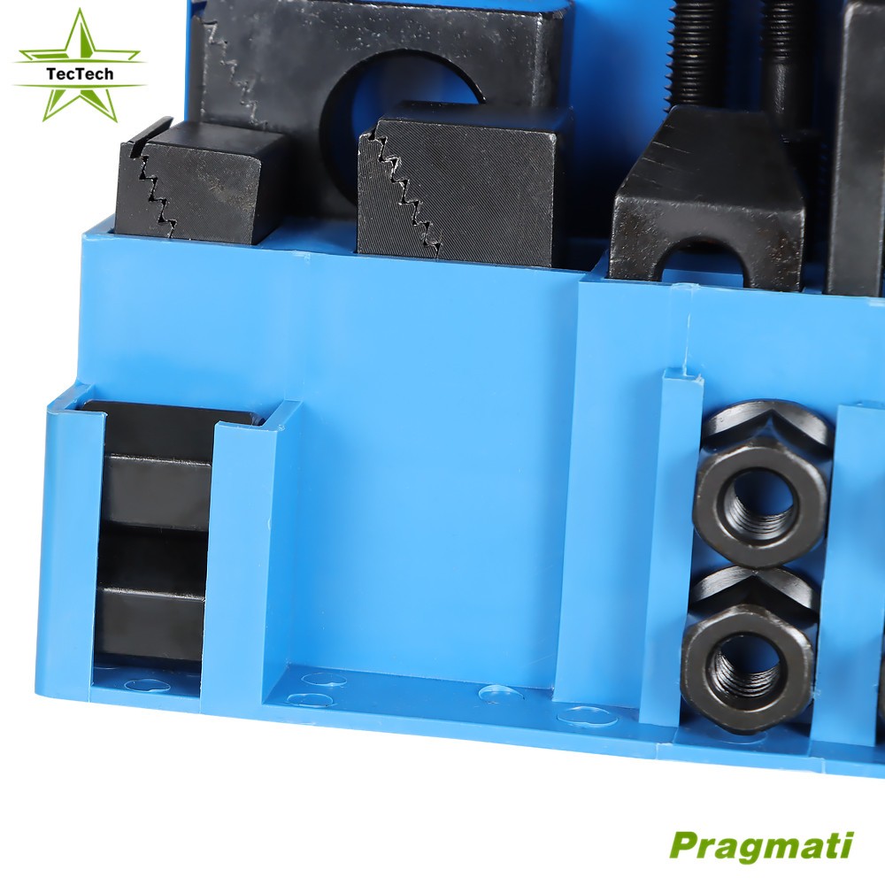 58 Pack 1/2 T-Slot Clamping Kit Mill Machinist Set With 3/8Inch -16 Studs