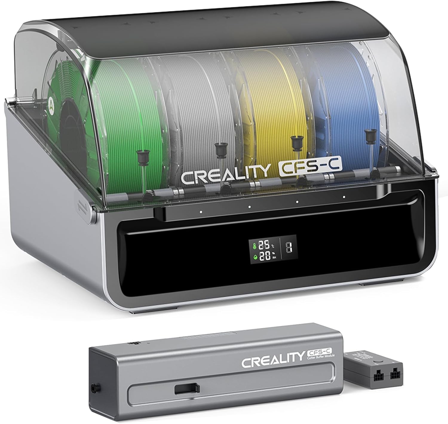 New!Creality CFS-C Multicolor Printing Filament System For K1 Series 3D Printer