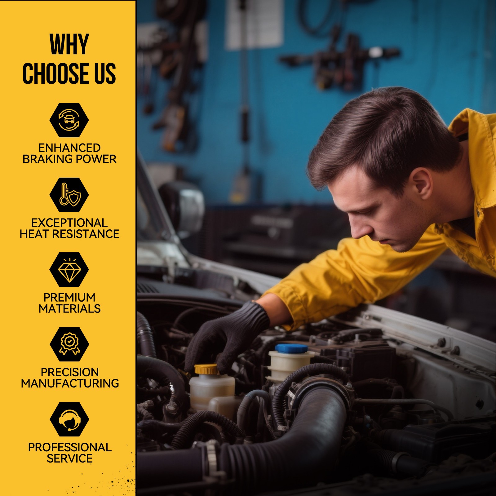 Brake Master Cylinder For Kenworth Peterbilt International 1989-12 2013 M630276