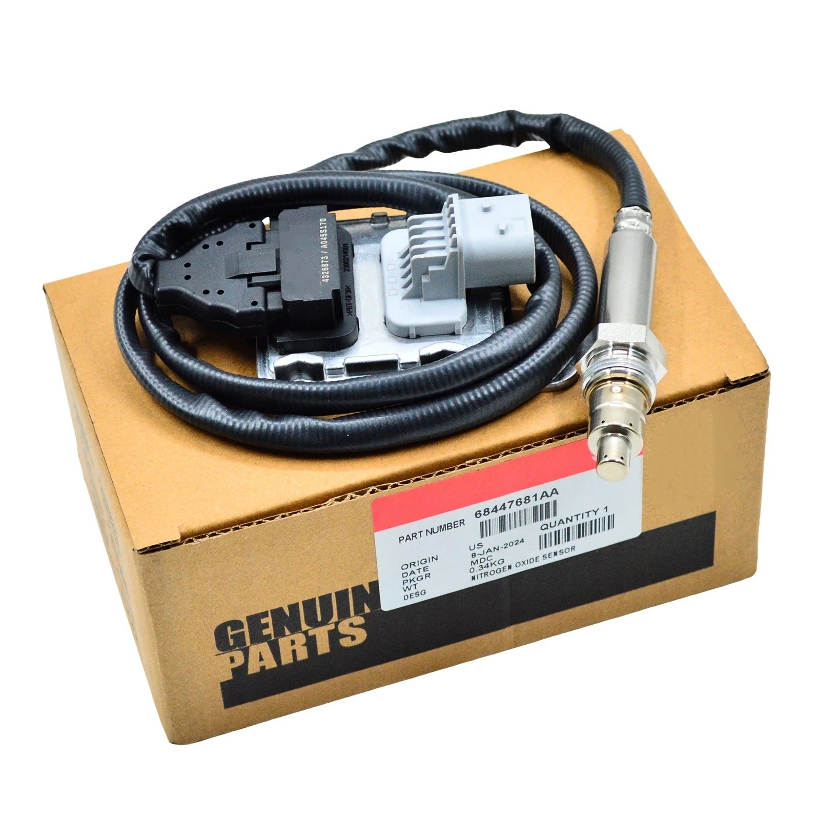 BSD 68447681AA NOx Sensor For 2019-2023 Dodge Ram 2500 3500 4500 5500 6.7L USA