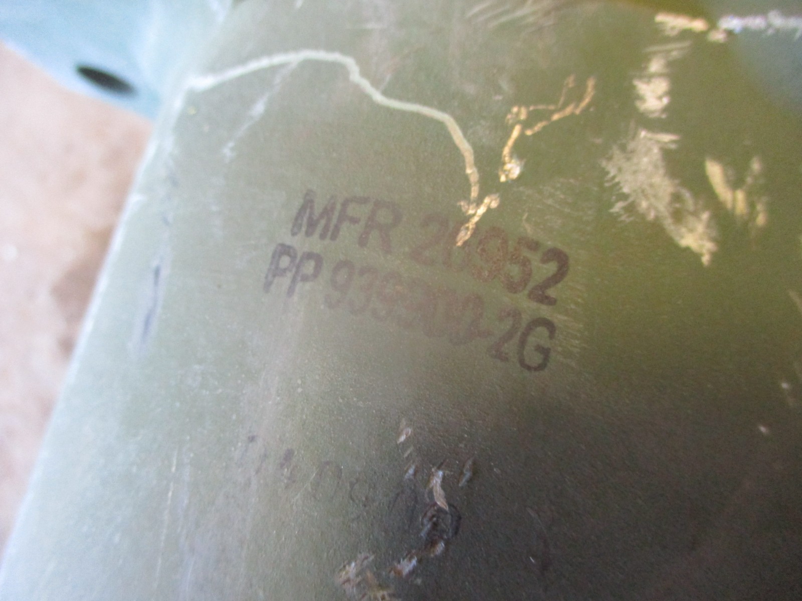 NOS Cab Air Bag w/Light Scuffs, for FMTV LMTV MTV M1078