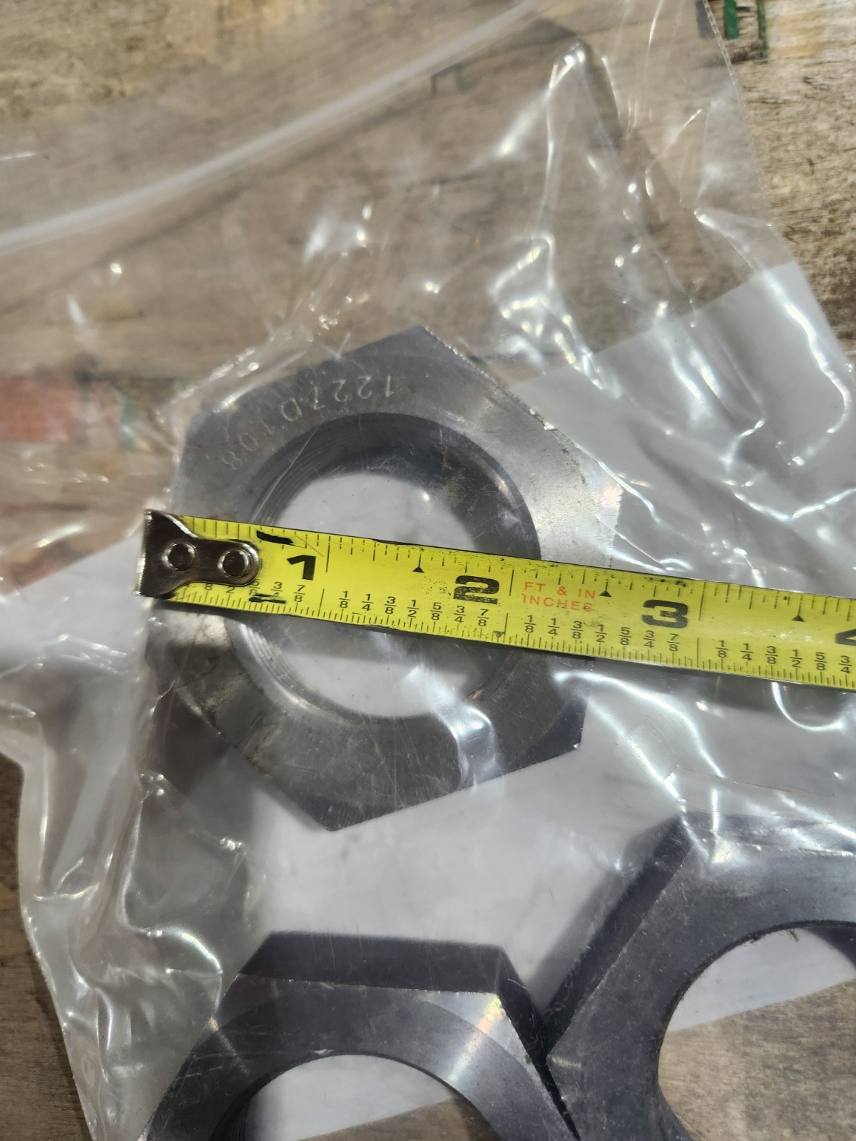 Qty 3*** Meritor R002658 Steer Axle Outer Adjuster Hex Nut 1-3/4"-12 X 2-1/2”