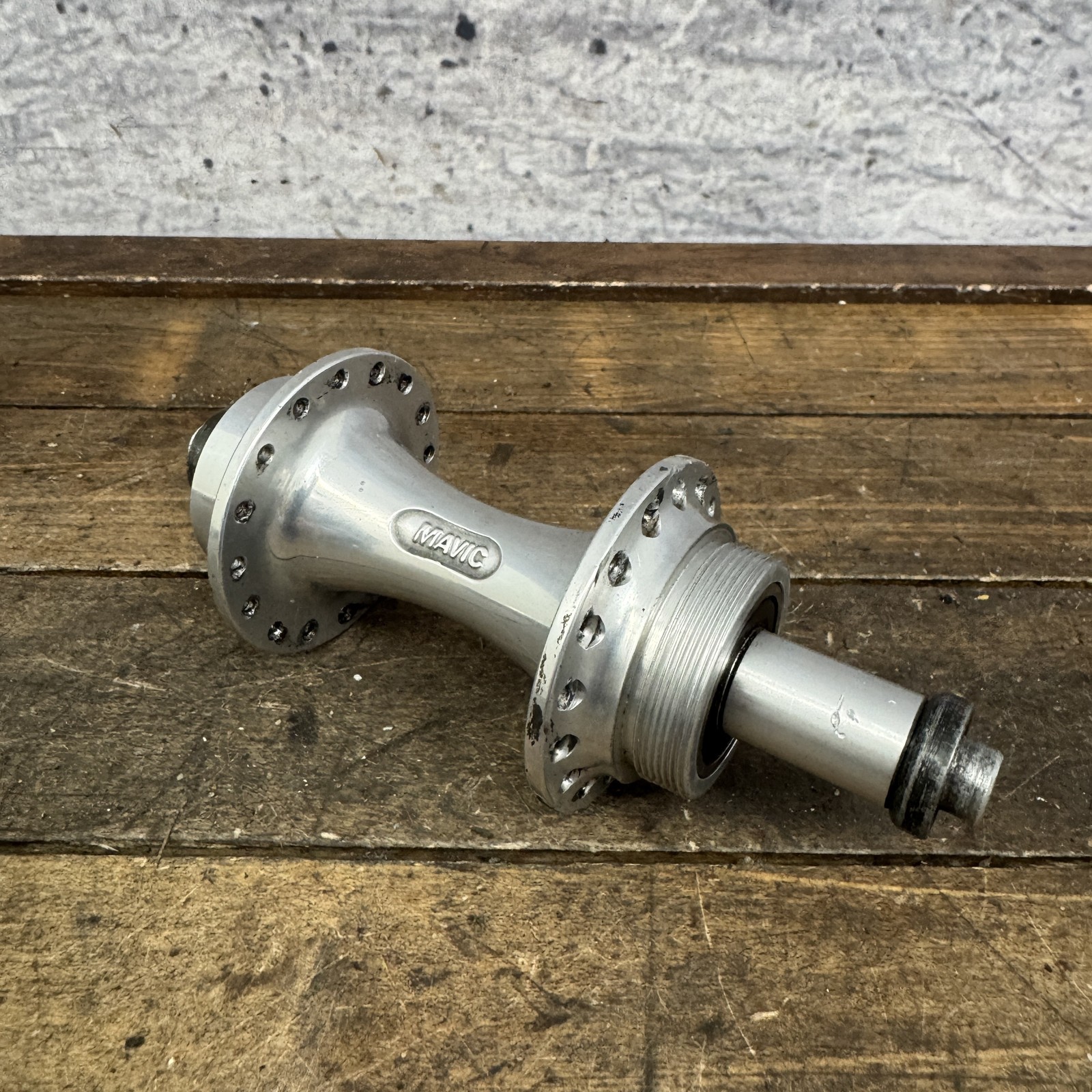 Vintage Mavic 500 Rear Hub 32H BSA Threaded Freewheel Road Bike Hub 126mm