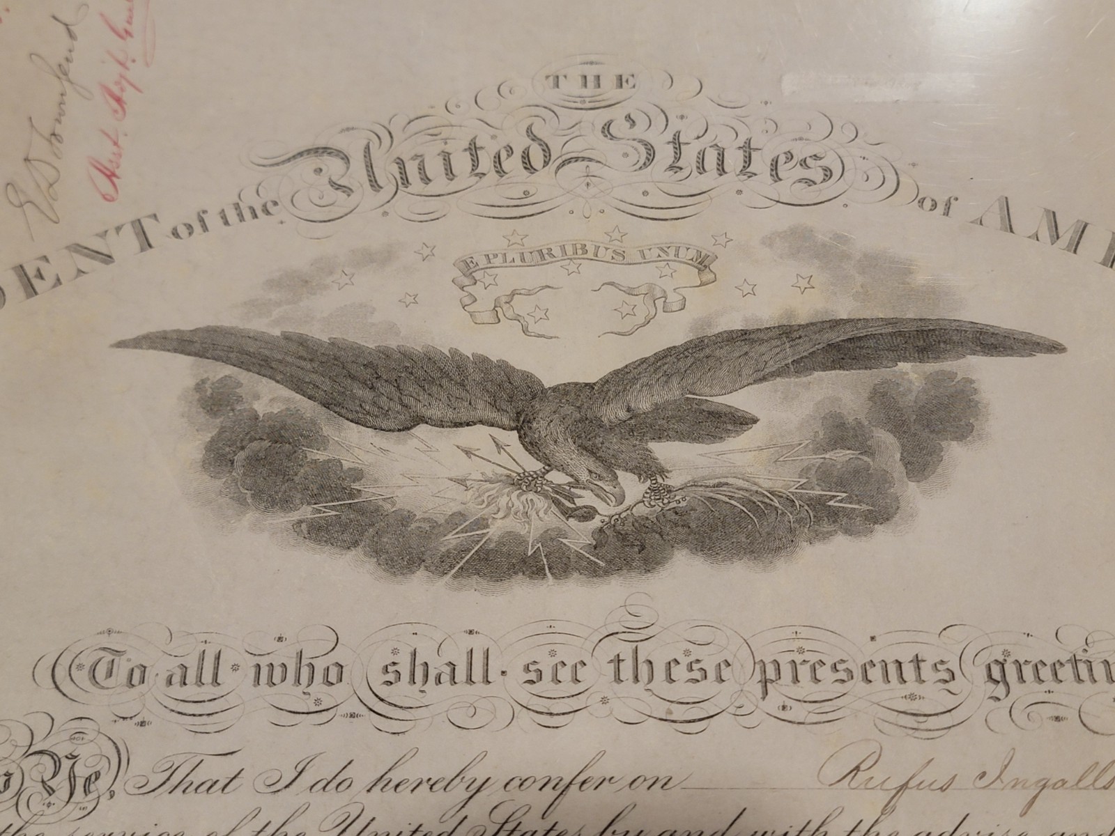 🌟HISTORIC President Andrew Johnson HAND SIGNED 1866 "MAJOR GENERAL" APPOINTMENT