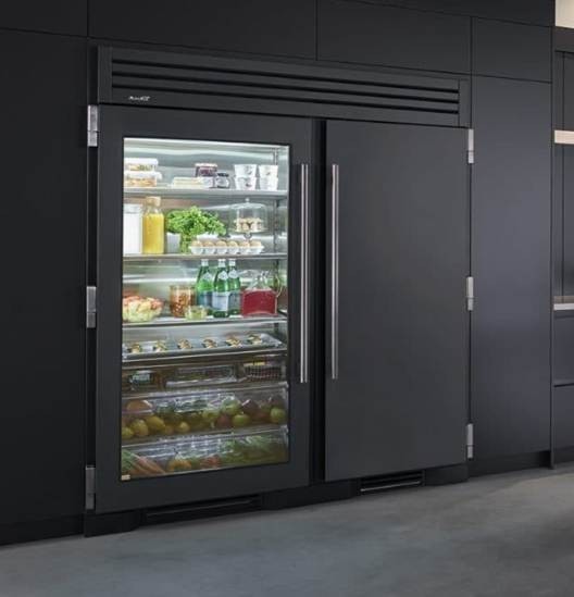 True Residential 72" Refrigerator Freezer TR-36REF-L  TR-36FRZ-R Matte Black 32K
