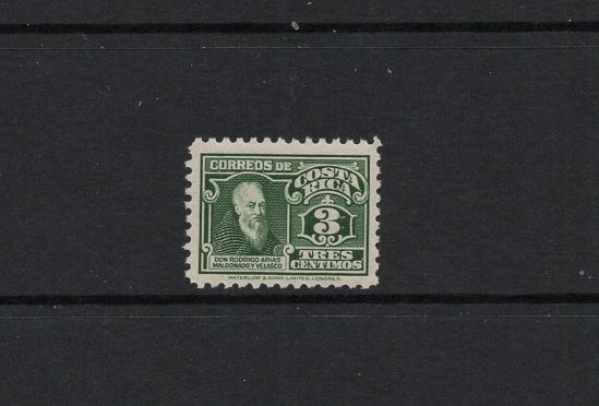 T0268  Costa Rica  1934   R.  Maldonado   3c.   1v.   MNH