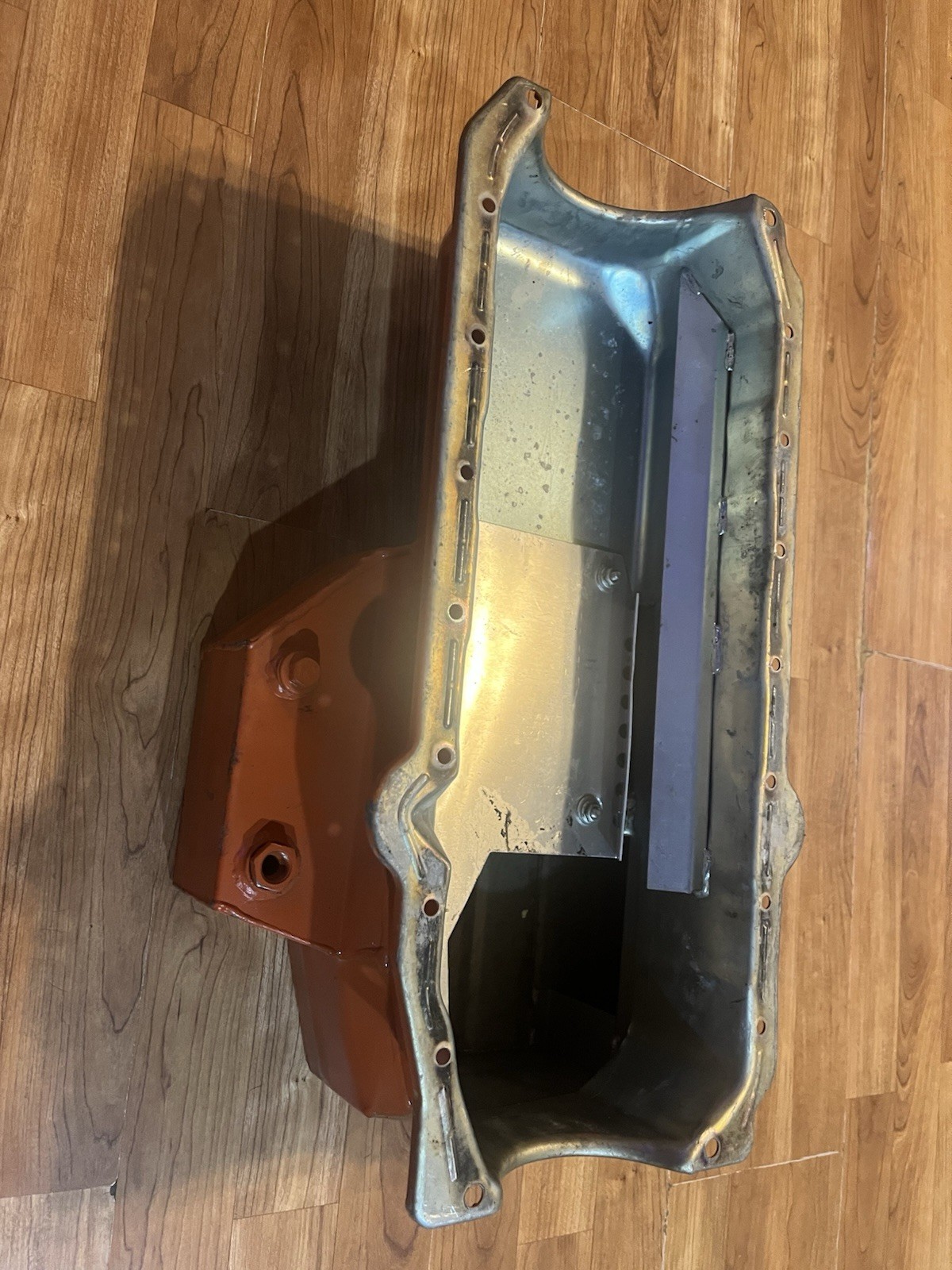 Small Block Chevy Circle Track Oil Pan Very Nice!