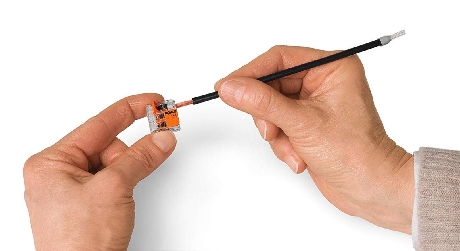 WAGO Lever Nuts 55pc Wire Splicing Connector Kit with Case