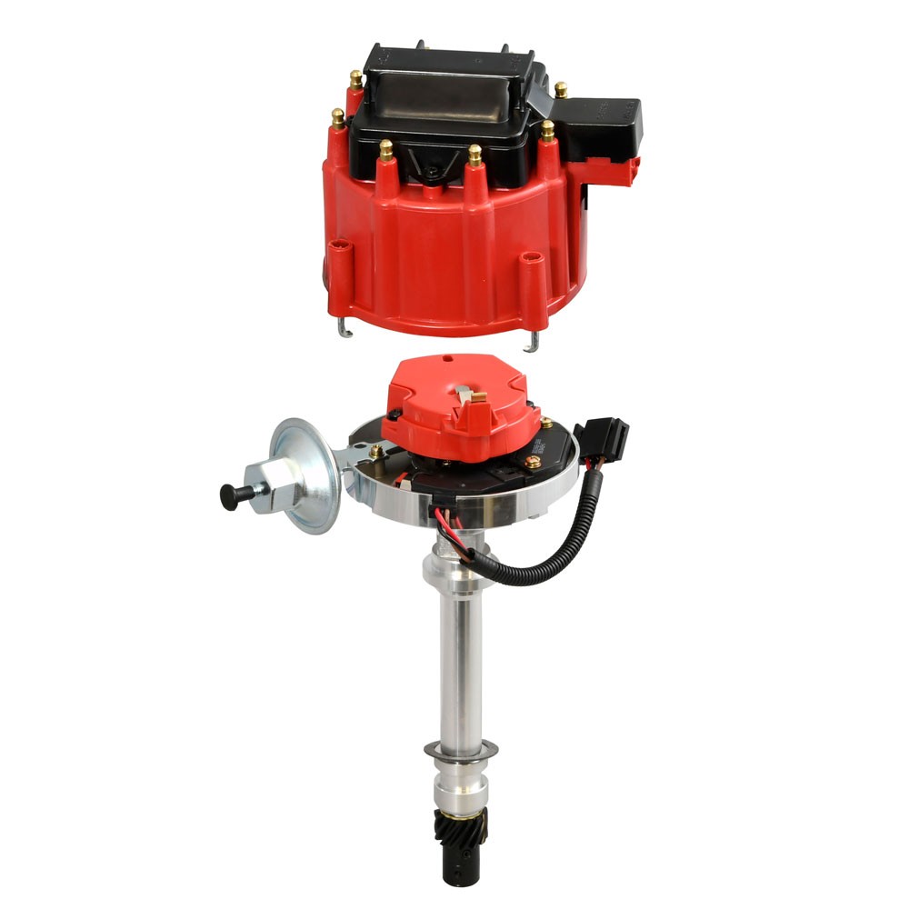 Pertronix Distributor D1061; Stock Look HEI Vacuum Advance for SBC, BBC