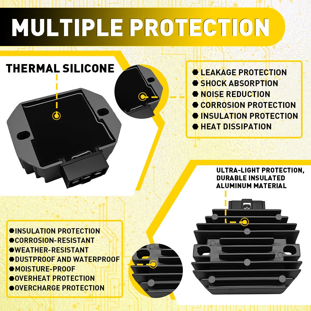 Regulator Rectifier for Kawasaki Mule 2510 2520 KAF620 1994 1995 1996 1997-2000