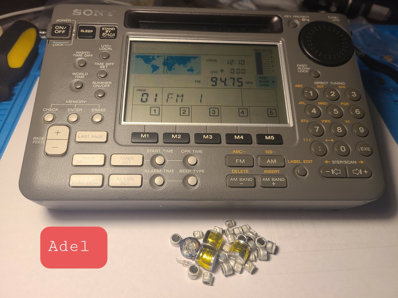 SONY ICF-SW55 Shortwave Radio Restoration, Repair, Update & Upgrade Service