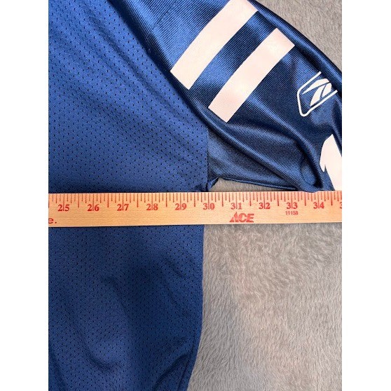 Reebok Peyton Manning Indianapolis Colts Blue NFL Jersey Mens 4XL 18 Football