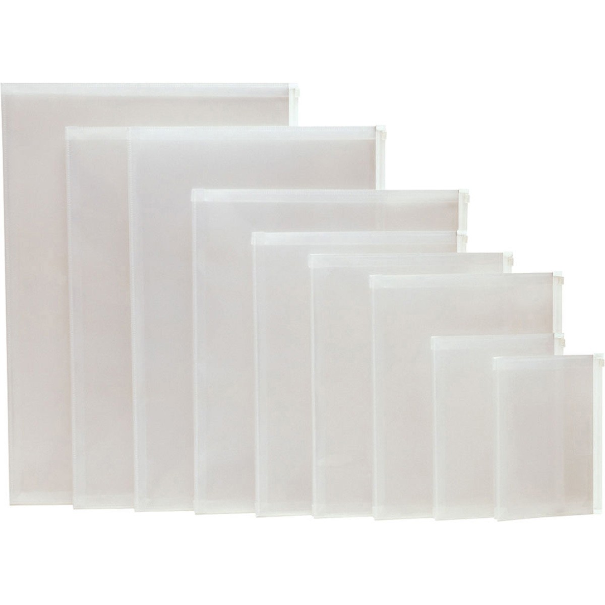 Itoya PolyZip Art & Photo Envelope, 17x22" Art Size, Clear