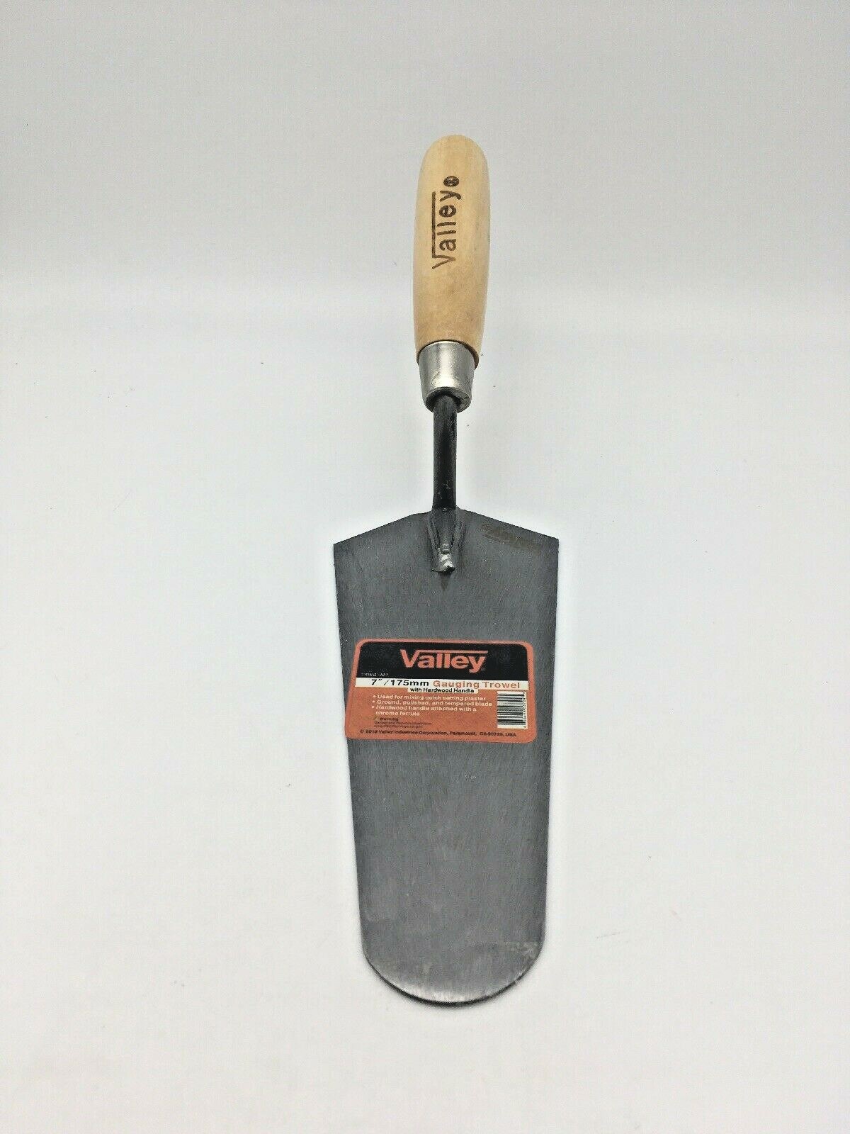 7” Gauging Trowel Hardwood Handle