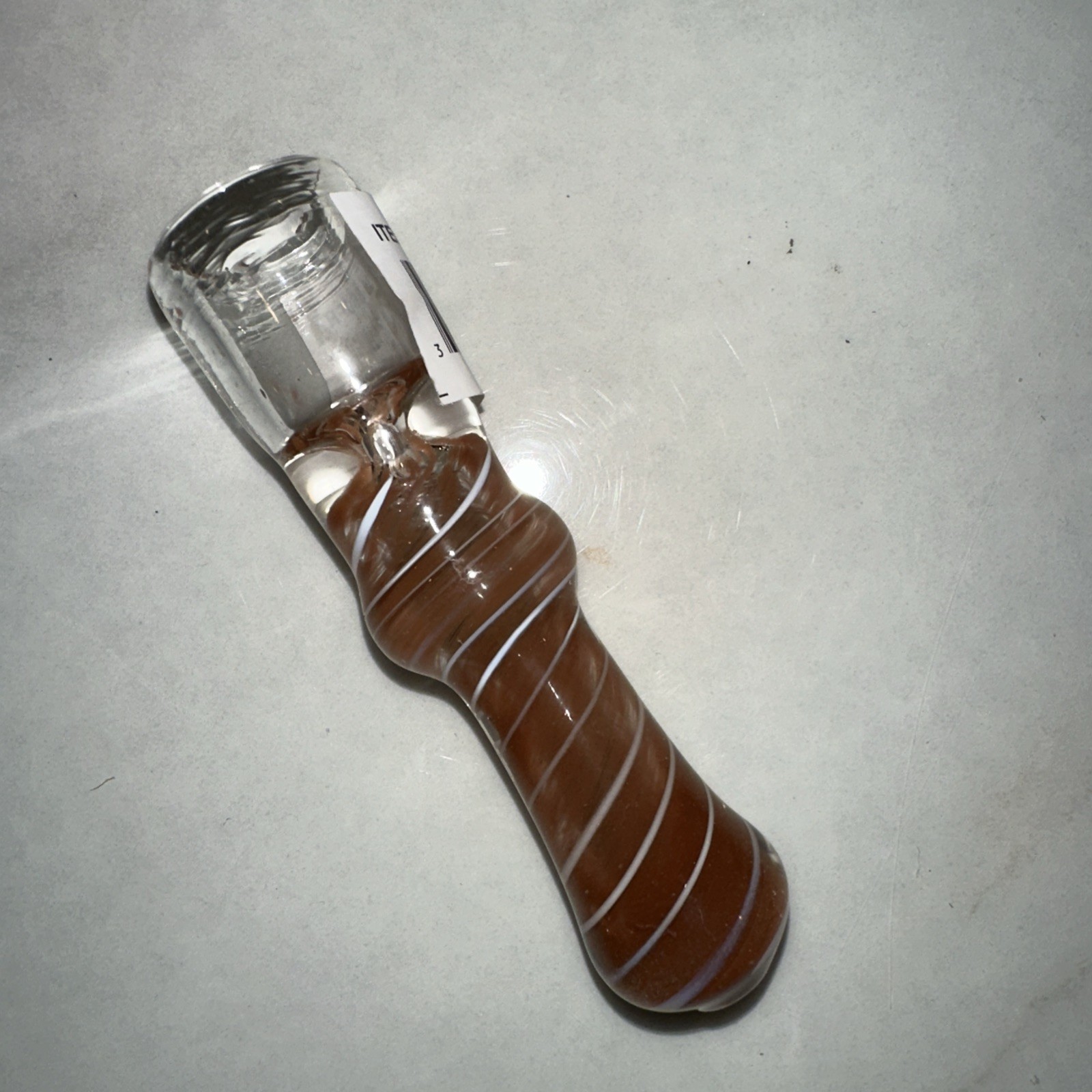 😎 8 PCS 🧡TOBACCO SMOKING PIPE ONE HITTER GLASS CHILLUM 💚 RANDOM COLOR