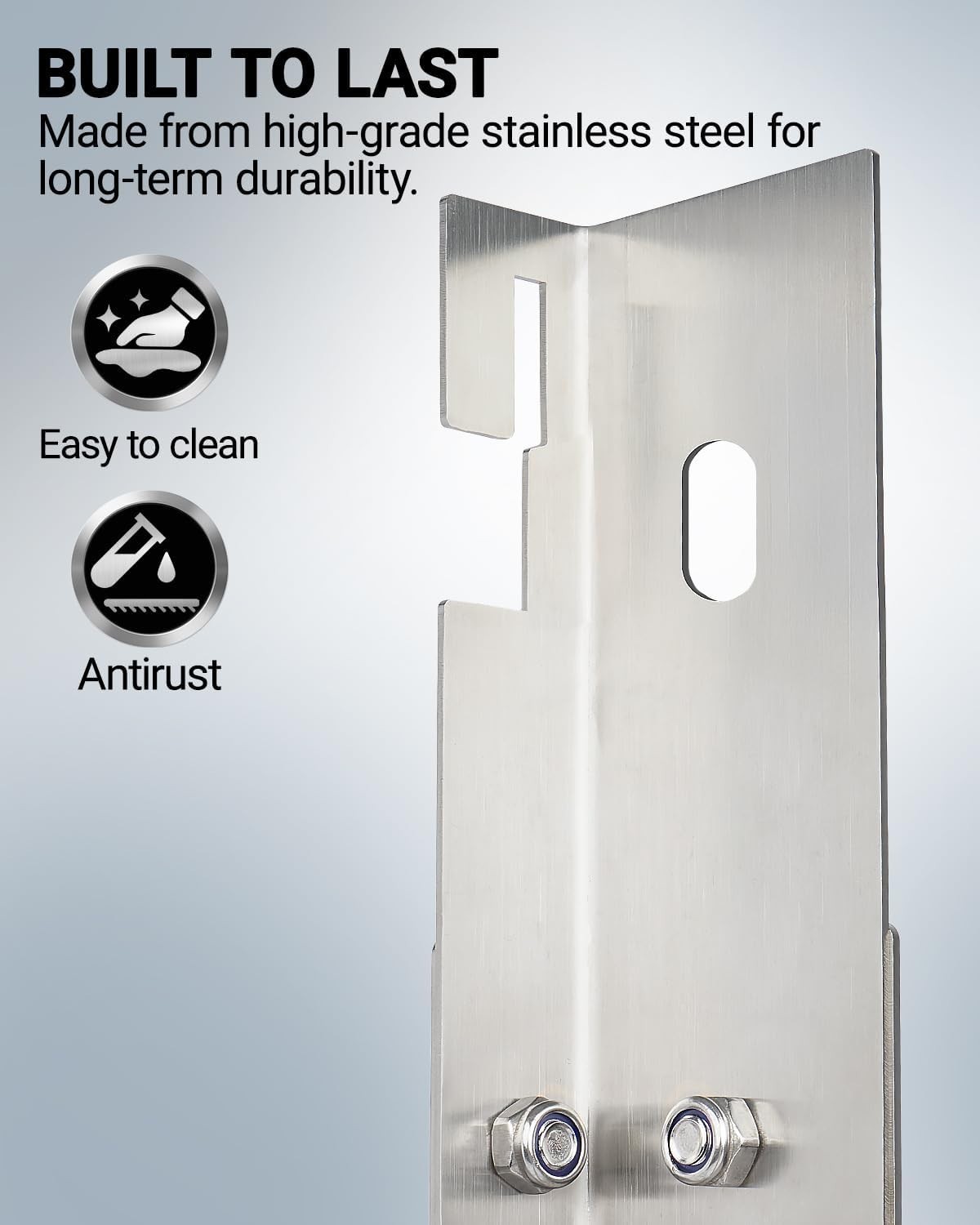 Heavy Duty Wheel Alignment Tool Kit with Tape Measures, Upgraded Stainless Steel