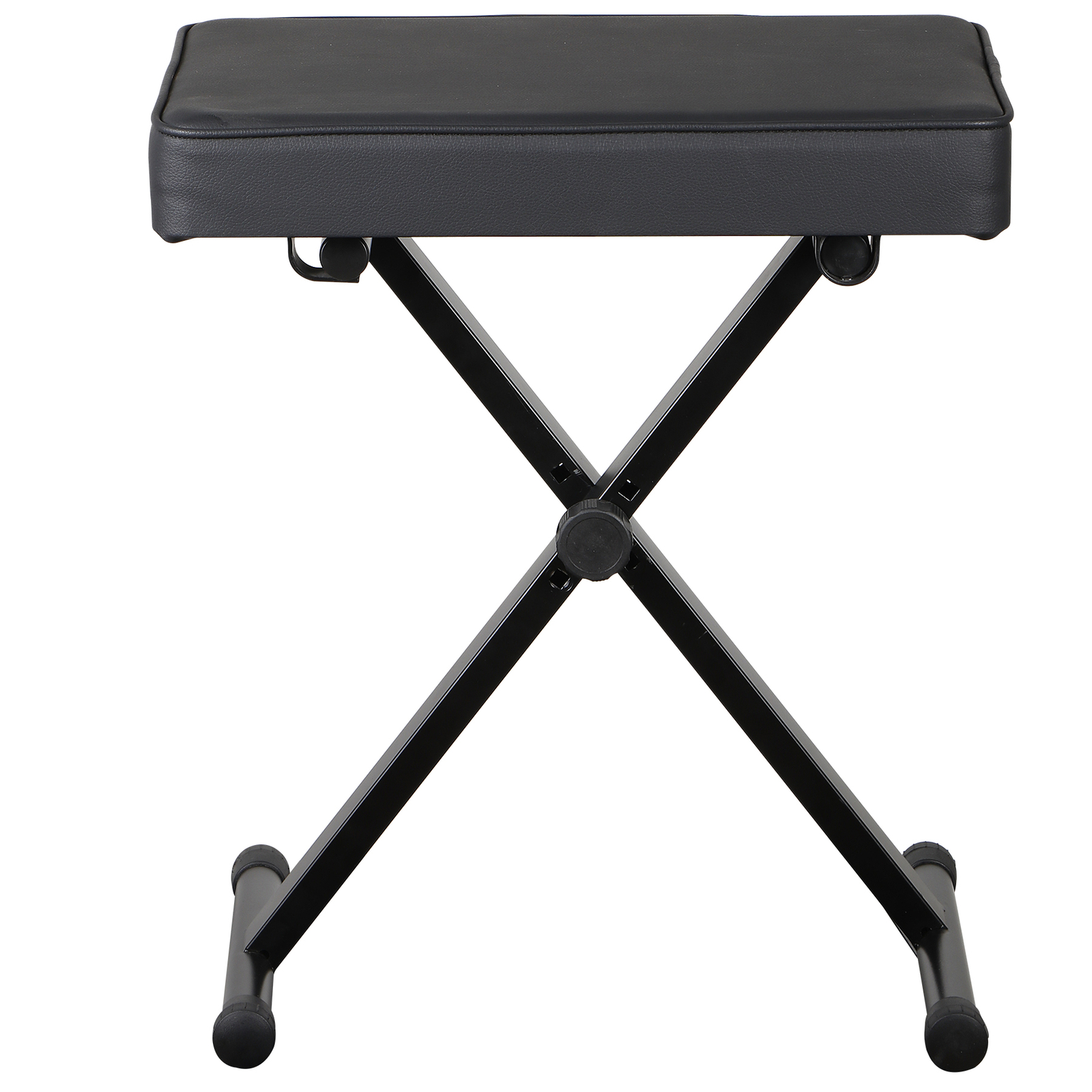 Keyboard Bench X-Style Piano Bench Adjustable Height Thickness Padded Chair Seat