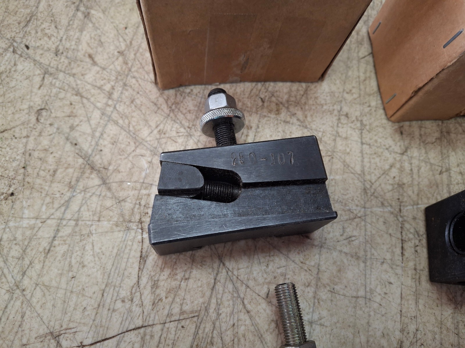 PHASE II #250-111 Wedge Type Quick Change Tool Post w/ 250-104 / 107 / 101