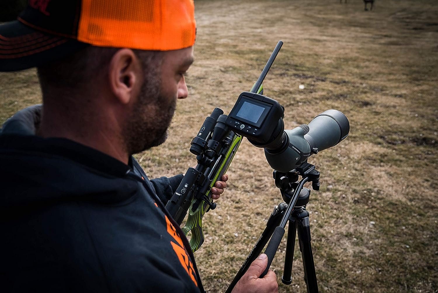 TACTACAM Spotter LR with 4K View and Recording for Spotting Scopes (Spotter LR)