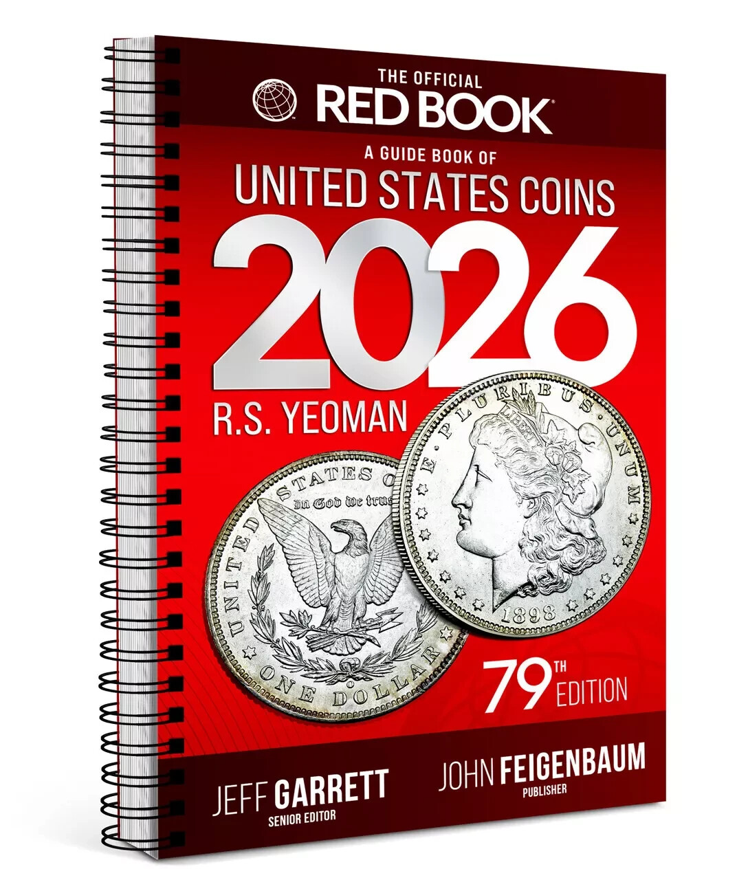 NEW!! 2026 Red Book Spiral Softcover - Retail Vaules for US Coins
