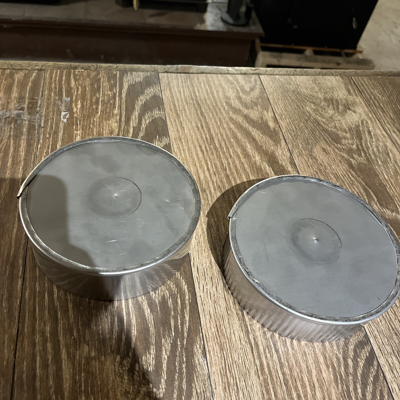 6” stainless steel stove pipe tee cap/plug