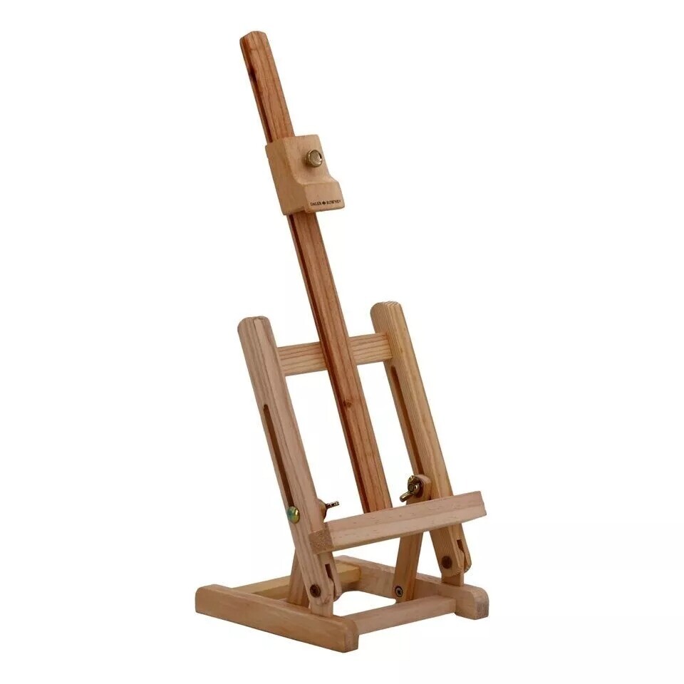 Daler Rowney Simply Mini Table Display Easel For Up To 12 Inch Canvas Light Wood