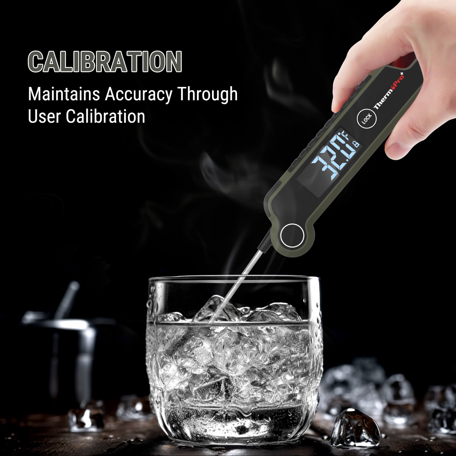 ThermoPro TP620W Meat Thermometer Instant Read Digital Cooking Thermometer Grill