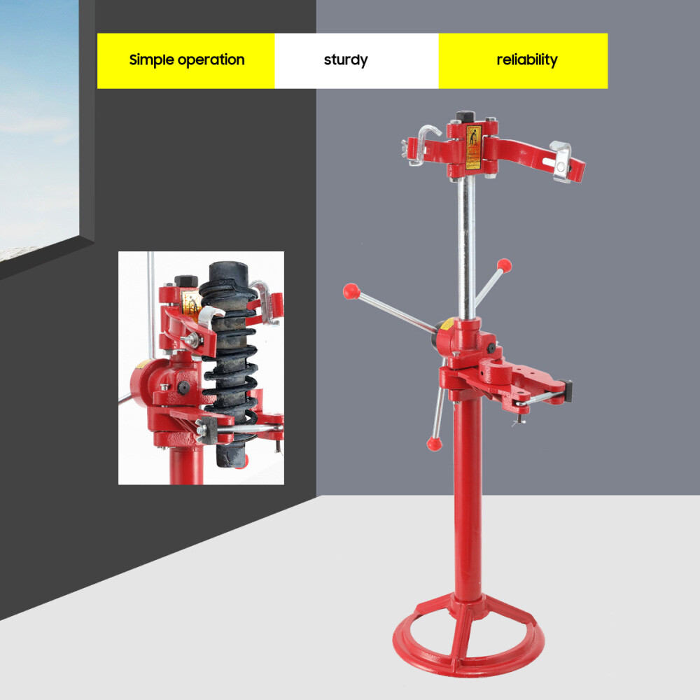 Auto Coil Spring Compressor Hand Operate Strut Spring Press Max. Height 20 inch