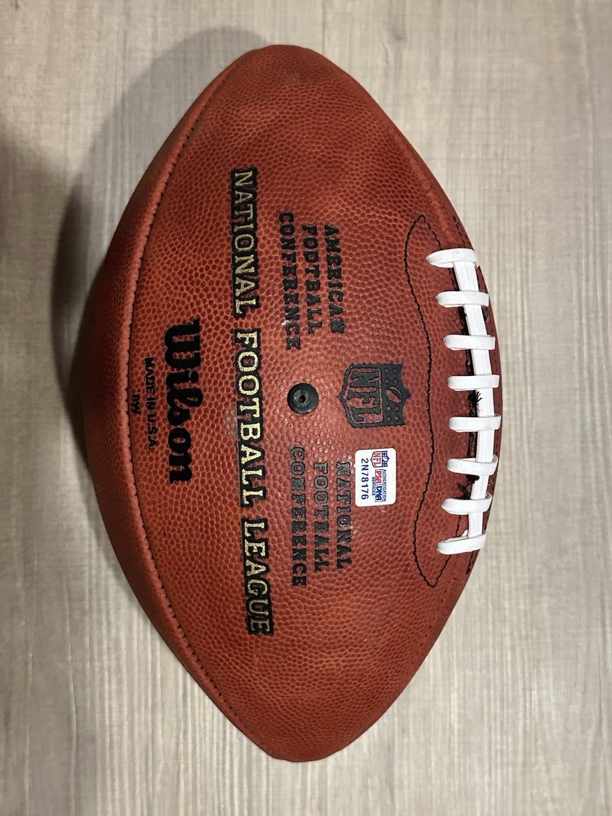 Indianapolis Colts Team Issued Football Deon Cain Autograph COA