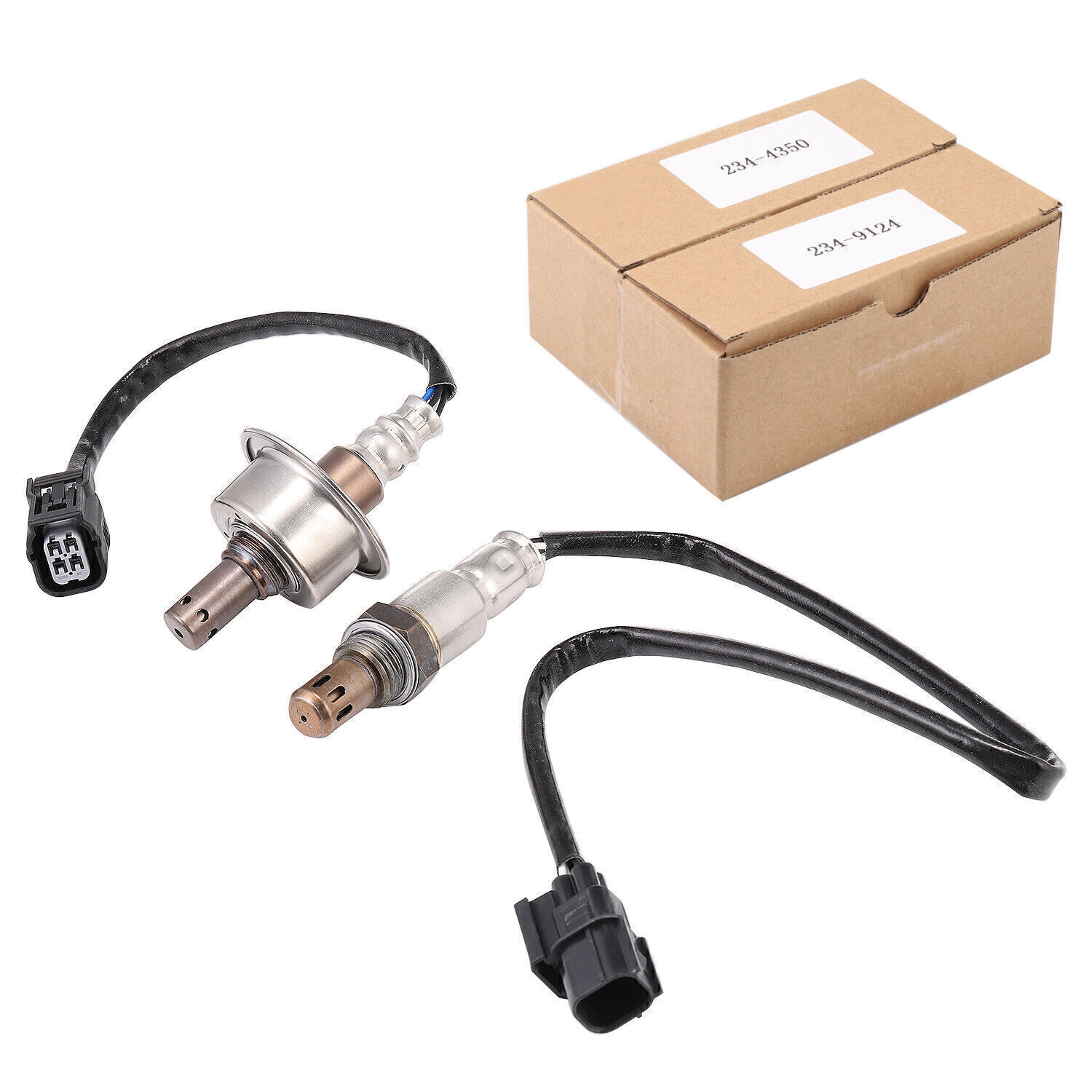 2PCS Upstream + Downstream 02 Oxygen O2 Sensor For 2006-2015 Honda Civic 1.8L L4