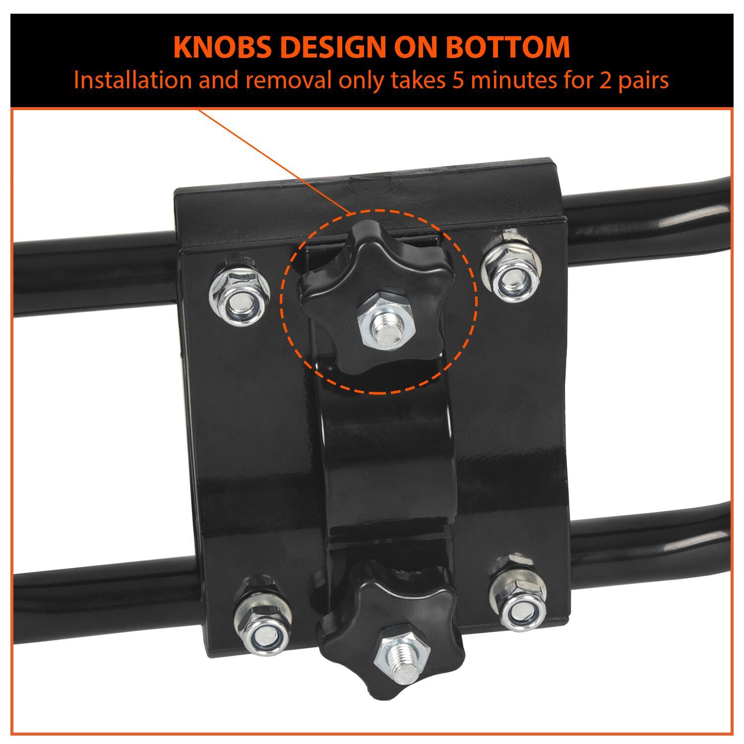 2 Pairs Kayak Roof Rack Carrier Boat Ski Surf Roof Mount Car Cross J-Bar Rack