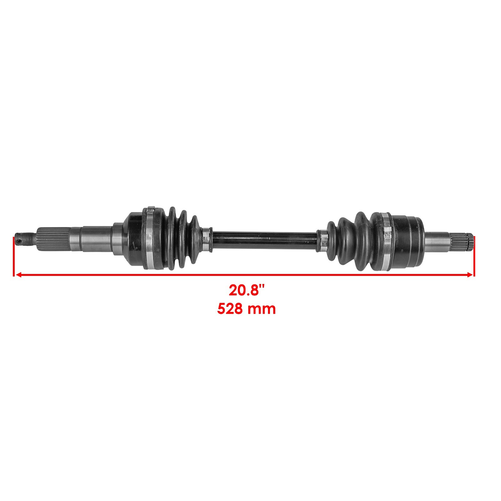 Front Right And Left CV Joint Axles for Yamaha Big Bear 400 YFM400F 4X4 2002-06