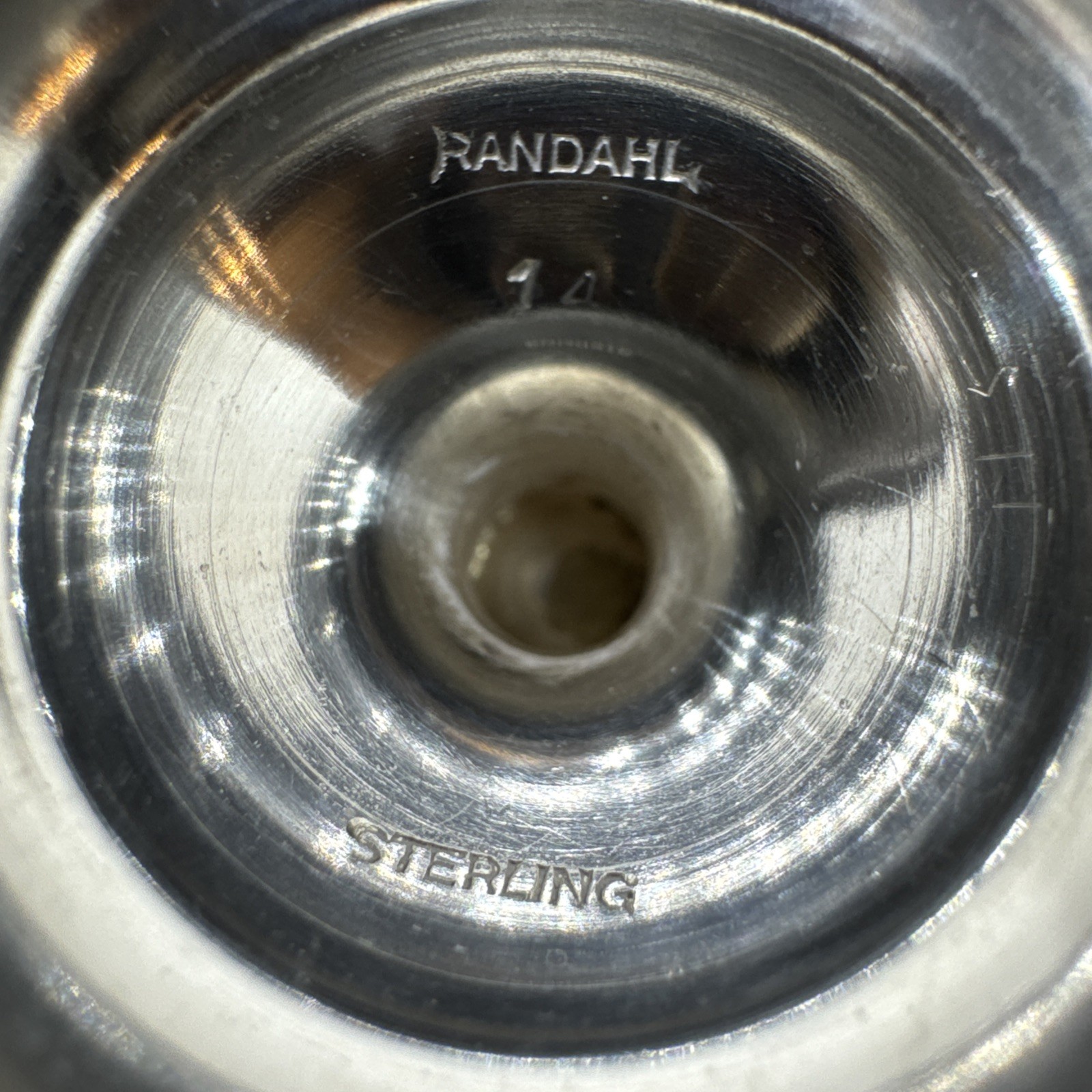 8-RANDAHL 187 Grams Not Weighed Pure Sterling Silver 3" Cordials Use/scrap