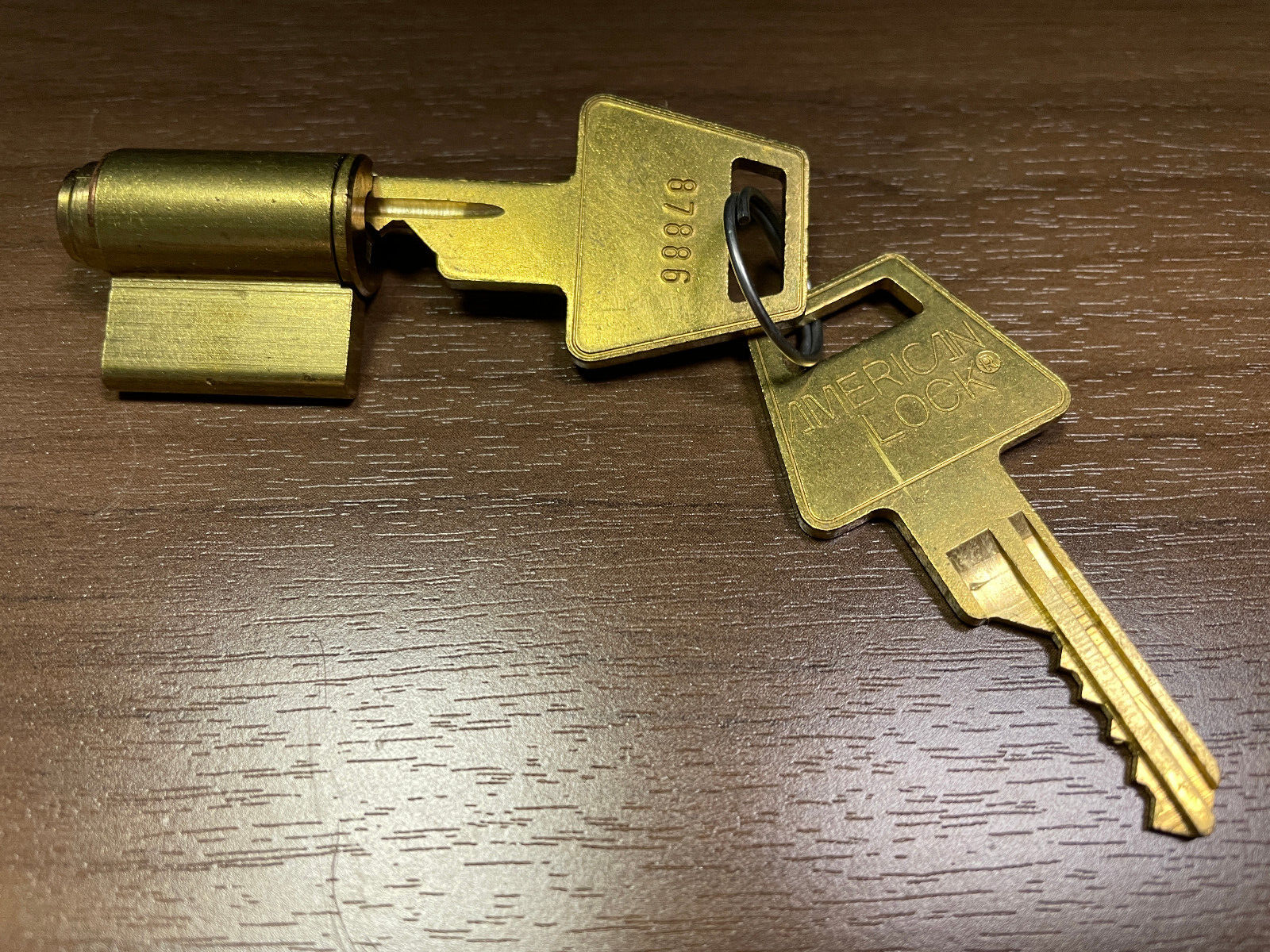 American Padlock Cylinder, Factory Original, Brand New, APTC12 KD