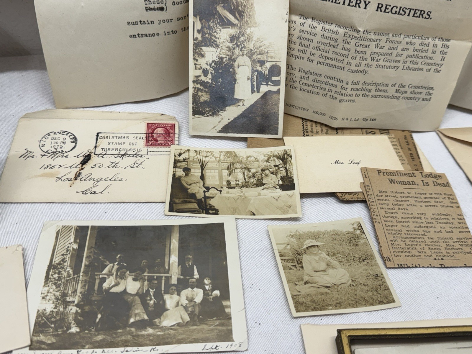 Amazing WW1 RAF Pilot KIA USA Volunteer Group,92nd Sq Killed On The Aerodome