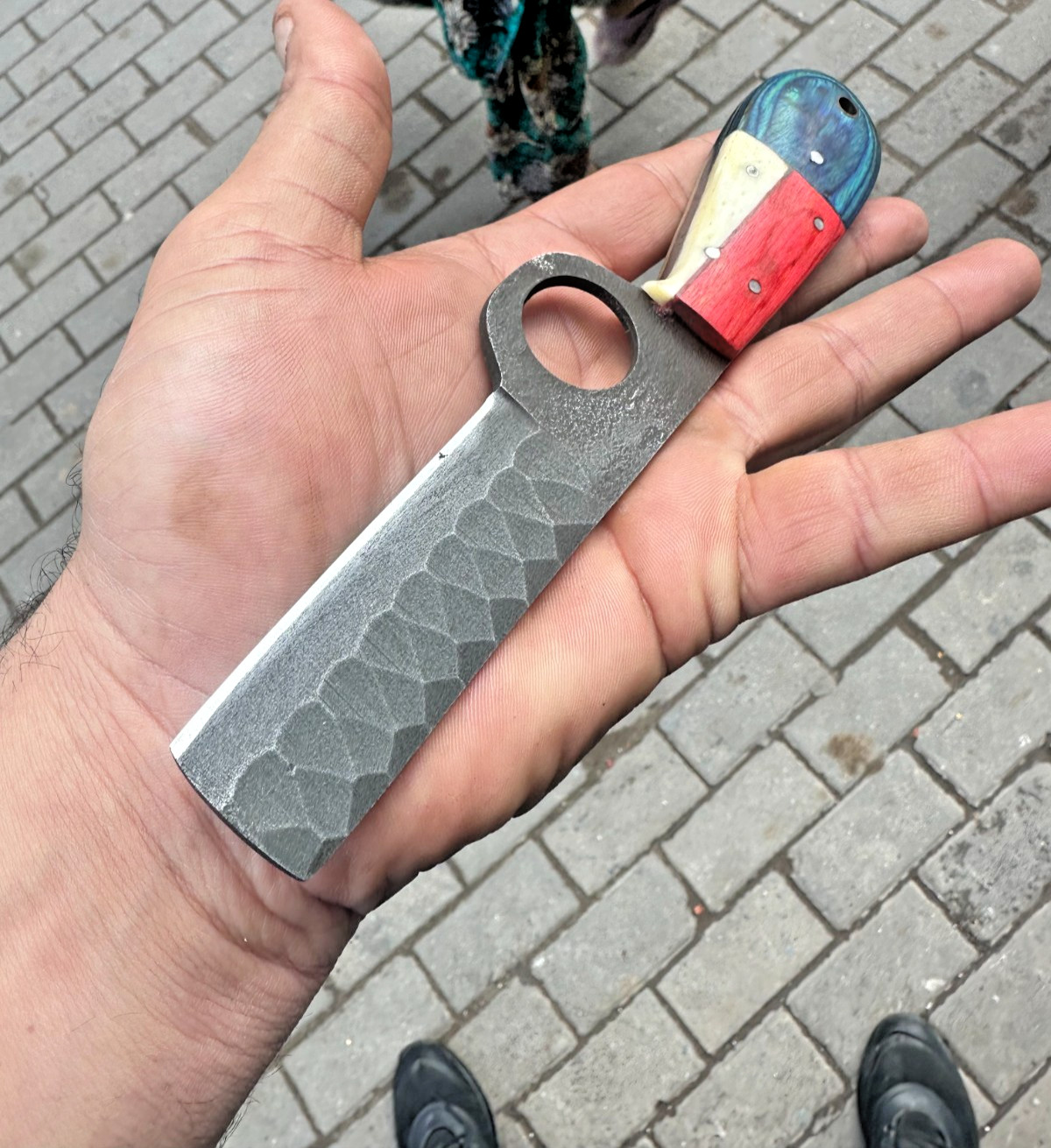 Custom Hand Made Forged High Carbon Steel Blade Bull Cutter Knife UU 44 2435