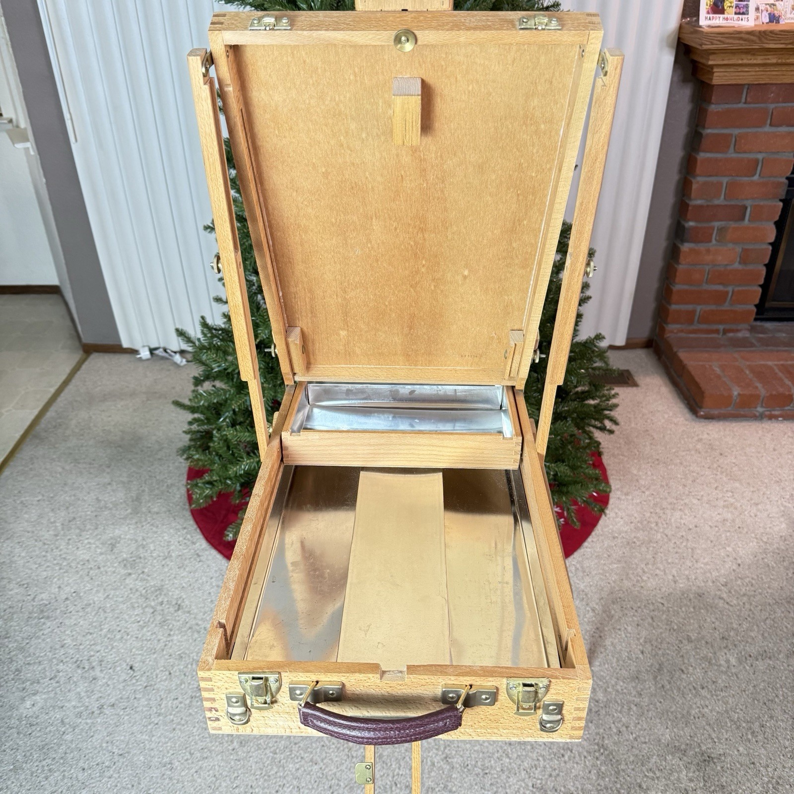 Jullian Paris Full Size French Box Easel European Beechwood