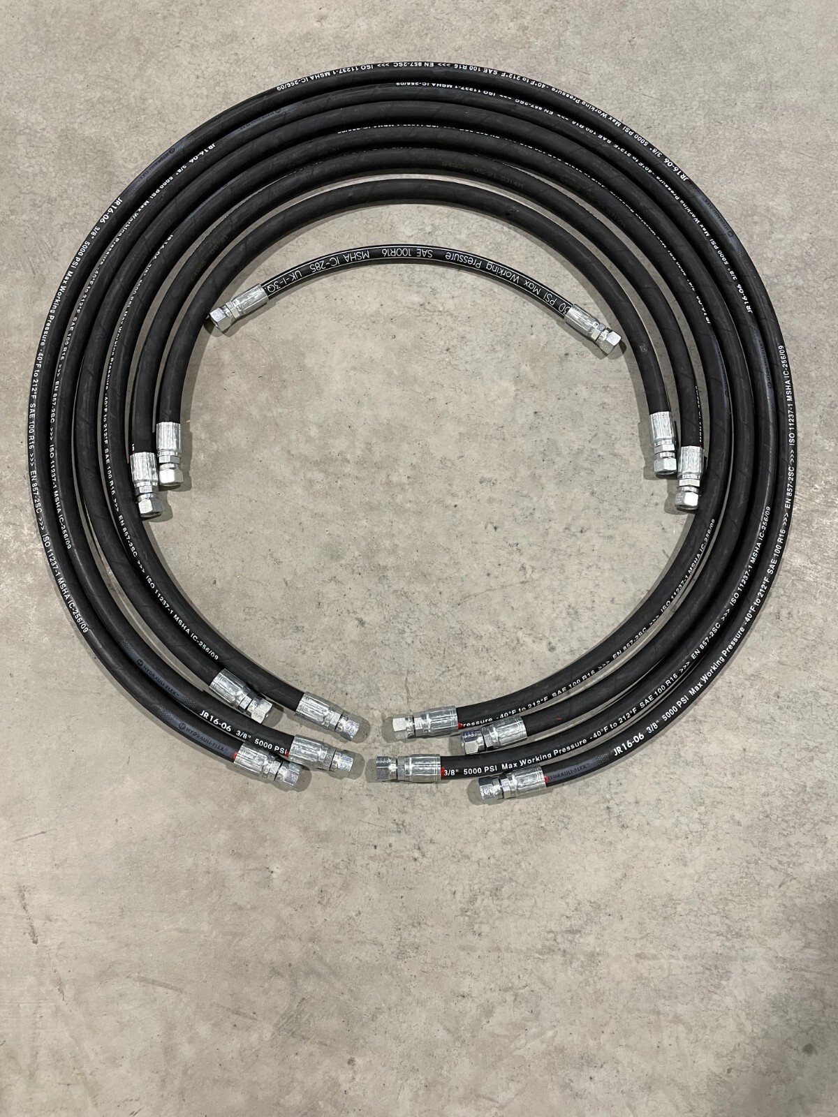 Western Wide Out Snowplow Hose Kit HYDRAULI-FLEX **FREE SHIPPING**