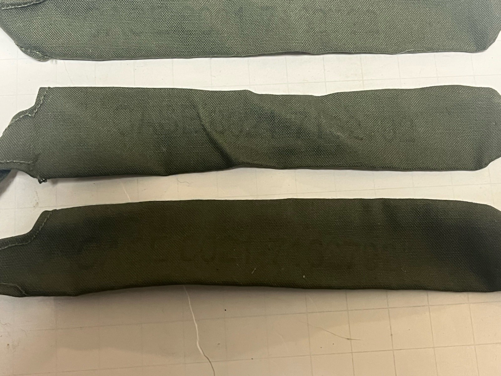 USGI 30 Cal M1 Garand 7.62 Rifle Cleaning Rod Section Pouch Green 2 Pack