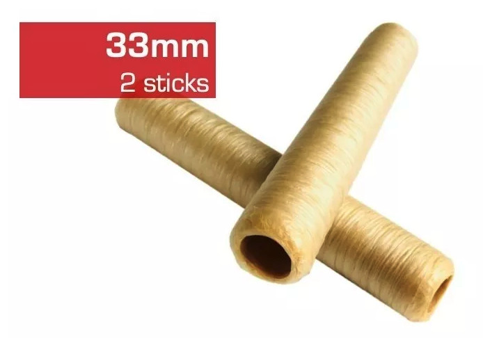 Collagen Casings Dry 33mm / 50ft for stuffing 41.25 Lb 180 sausages 2 sticks