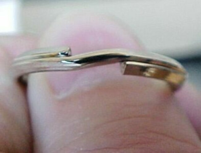 Lot 100 Bright Chrome Key Rings, Keyrings 26mm Diameter Plated Steel, Keys, New