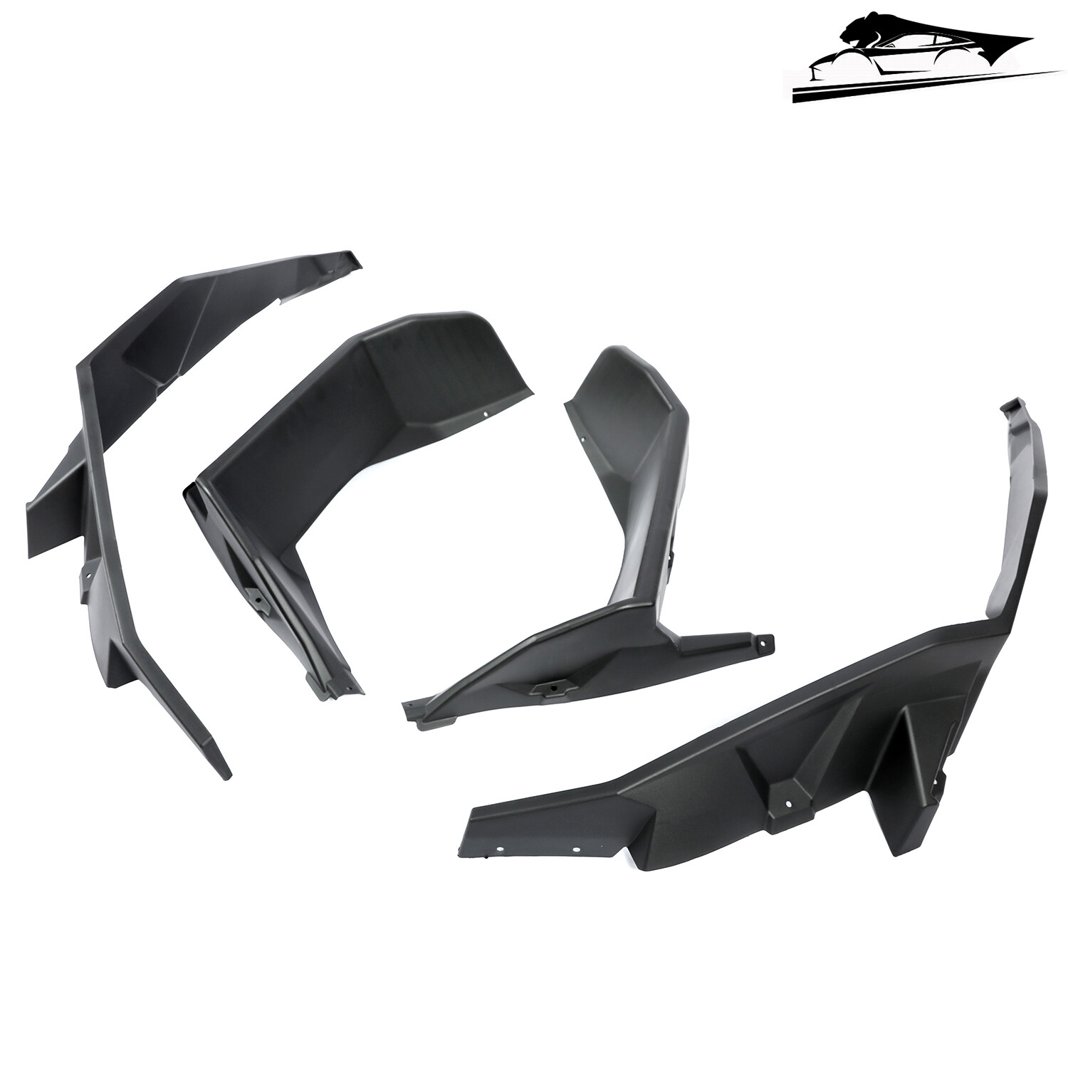 For Polaris RZR XP 1000 2014-2023 Fender Flares Mud Flaps Front & Rear Extended