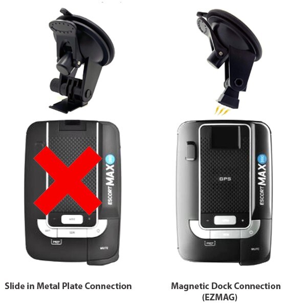 Super Suction Mount for Cobra RAD 700i Dual Pro 360 Road Scout Radar Detector