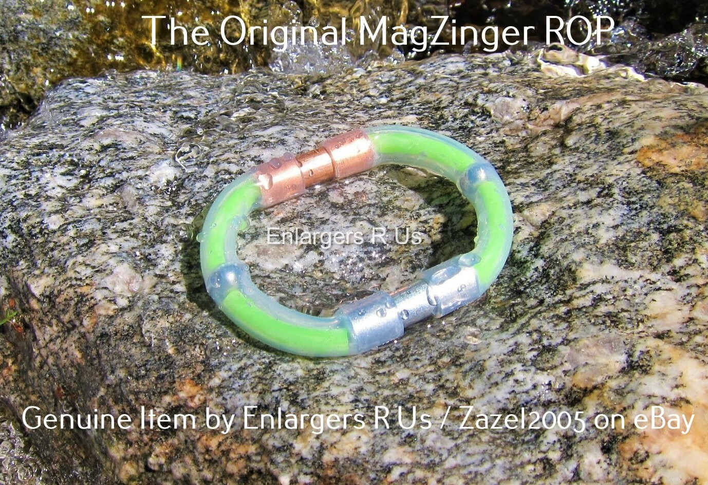 Original Blakoe Penis MAGNETIC ZINGER ROP Ring Of Power Male Booster Enlarger