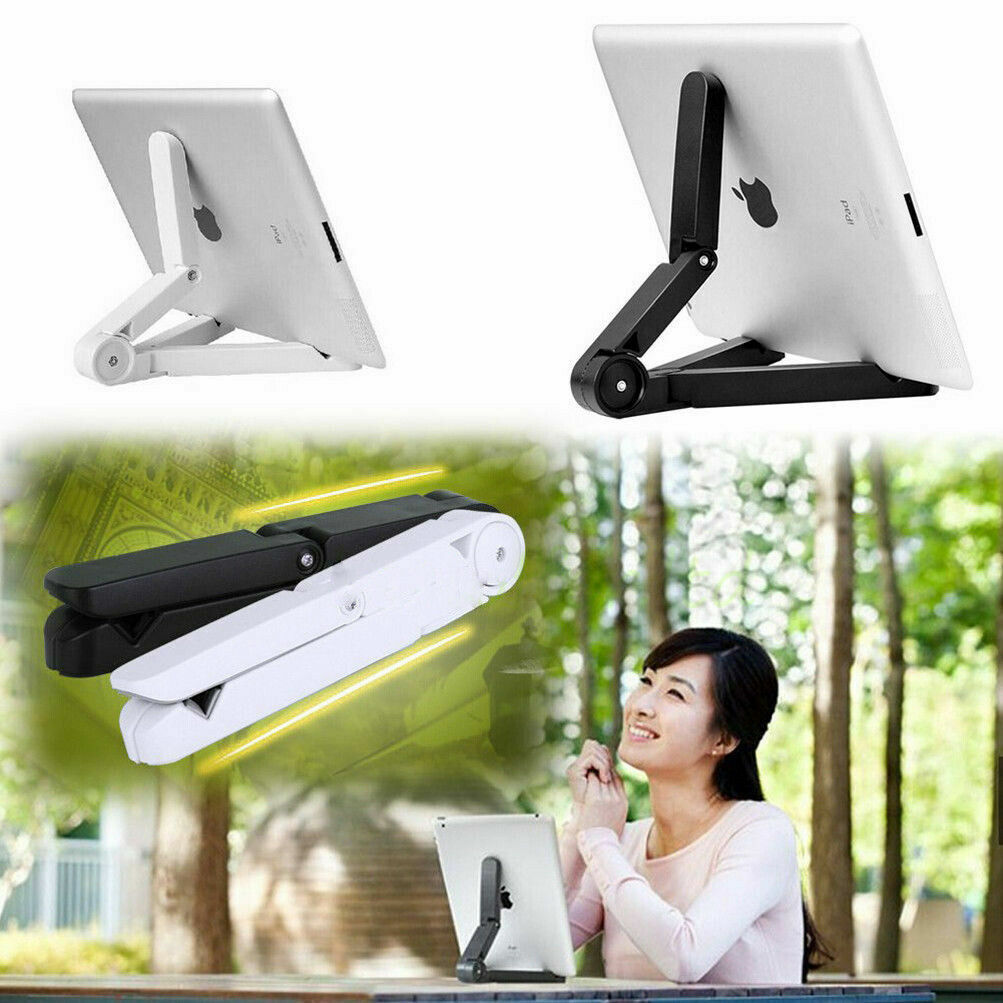 Adjustable Portable Desktop Holder Mount Folding Tablet Stand Anti-Slip for ipad